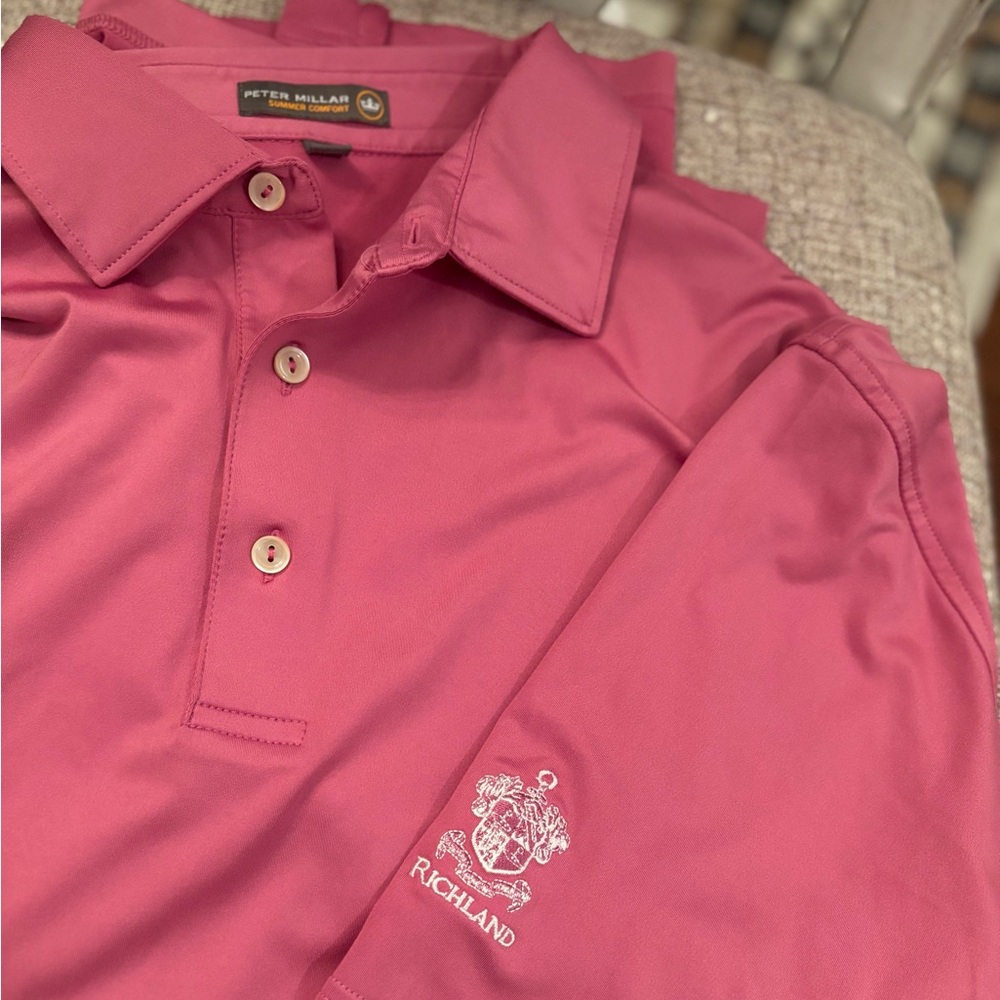 Peter Millar Rose Pink Polo